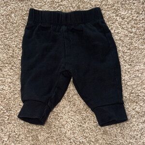 Carter's Black Knit Baby Pants
